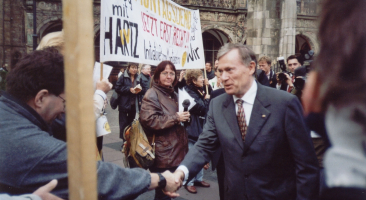 2007 09 10 Horst Koehler Montagsdemo Bremen